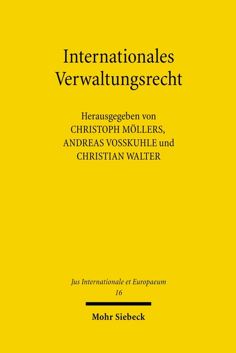 Internationales Verwaltungsrecht - 