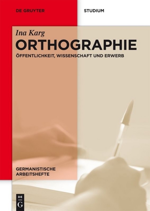 Orthographie - Ina Karg