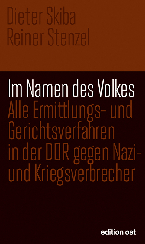 Im Namen des Volkes - Dieter Skiba, Reiner Stenzel