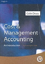 Cost and Management Accounting - Colin Drury