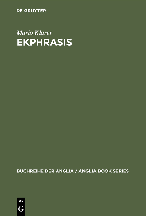 Ekphrasis - Mario Klarer