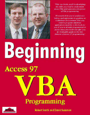 Beginning Access 97 VBA Programming - David Sussman, Rob Smith