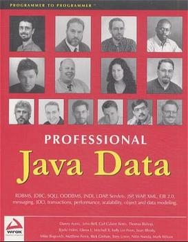 Professional Java Data - Raj Betapudi,  etc.