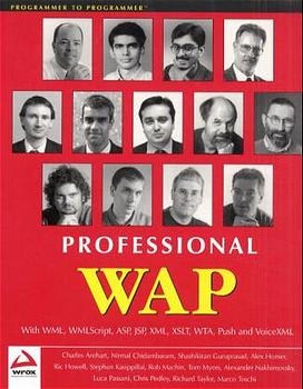 Professional WAP - Charles Arehart, Alex Homer, Tom Myers,  et al