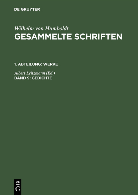 Gedichte - 