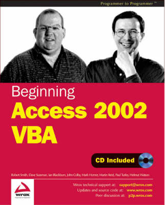 Beginning Access 2002 VBA - Dave Sussman, Ian Blackburn, John Colby, Mark Horner, Martin Reid