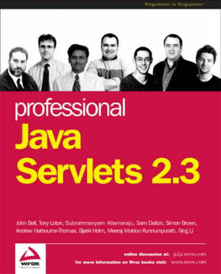 Professional Java Servlets 2.3 - Andrew Harbourn