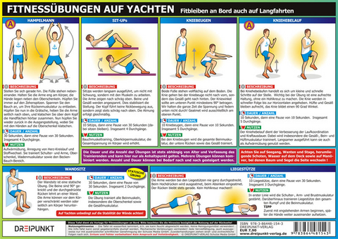 Fitnessübungen auf Yachten - Michael Schulze