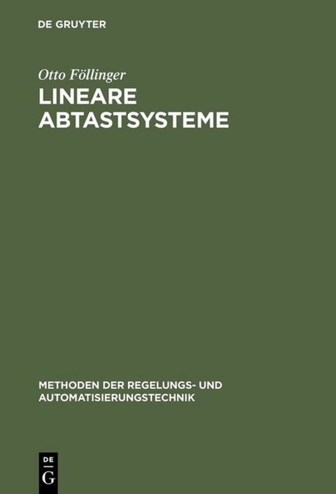 Lineare Abtastsysteme - Otto Föllinger