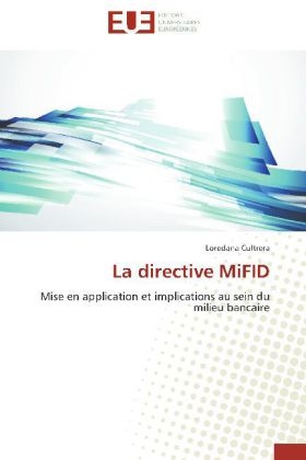 La directive MiFID - Loredana Cultrera