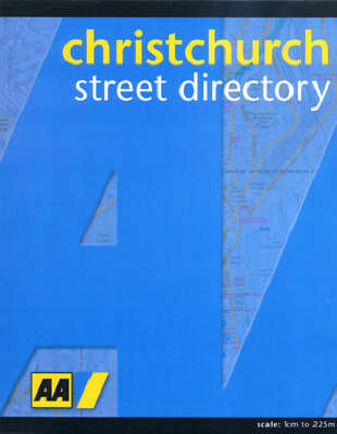 AA Christchurch Street Directory -  New Zealand Automobile Association