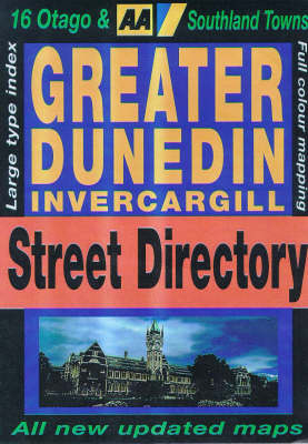 AA Street Directory Dunedin