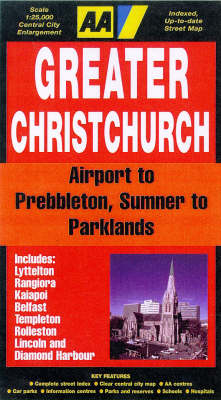 Greater Christchurch - Airport to Prebbleton, Sumner to Parklands -  New Zealand Automobile Association