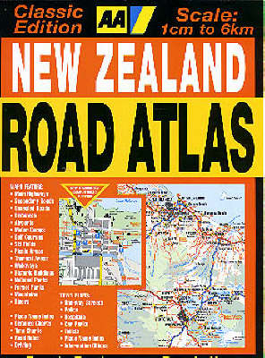 Automobile Association New Zealand Road Atlas -  AA