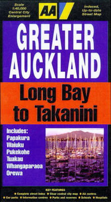 Greater Auckland - Long Bay to Takanini -  New Zealand Automobile Association