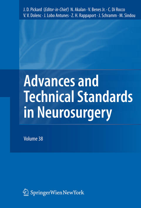 Advances and Technical Standards in Neurosurgery - 