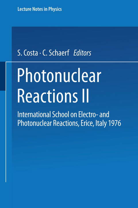 Photonuclear Reactions II - 