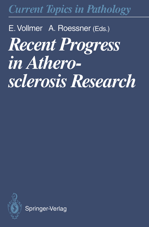 Recent Progress in Atherosclerosis Research - 