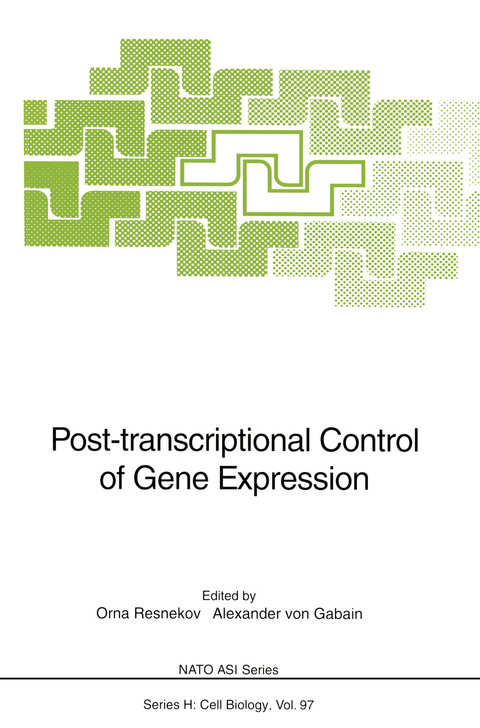 Post-transcriptional Control of Gene Expression - 