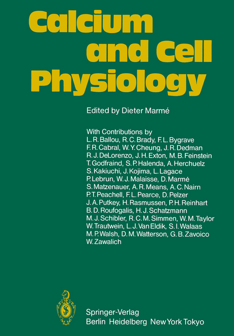 Calcium and Cell Physiology - 