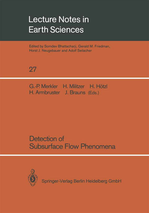 Detection of Subsurface Flow Phenomena - 