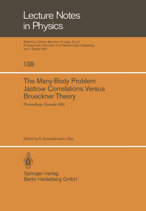 The Many-Body Problem. Jastrow Correlations Versus Brueckner Theory - 