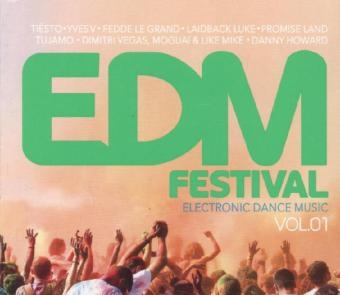 EDM Festival, 3 Audio-CDs. Vol.1 -  Various