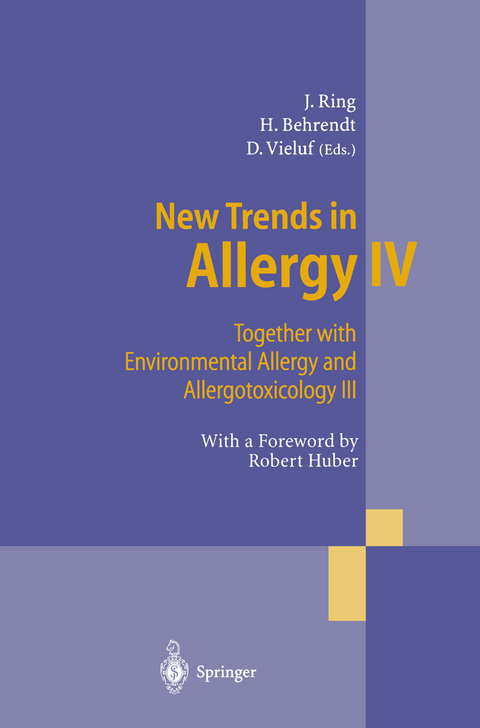 New Trends in Allergy IV - 