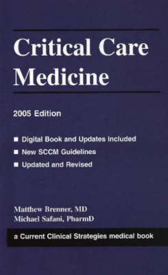 Critical Care Medicine - Matthew Brenner, Michael Safani