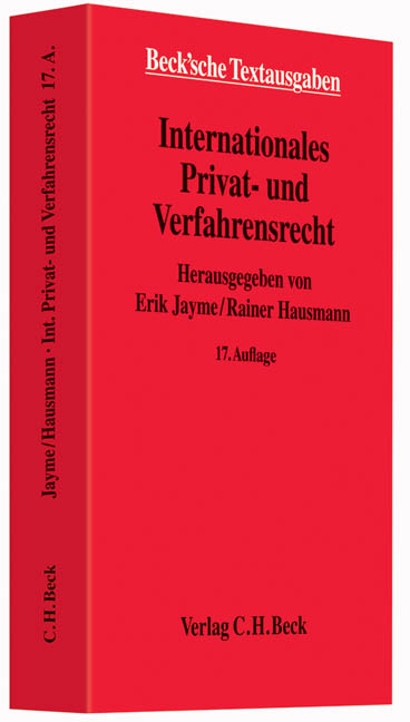 Internationales Privat- und Verfahrensrecht - 