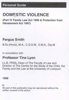 Domestic Violence - Fergus Smith, Christina M. Lyon