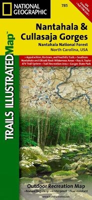 Nantahala and Cullasaja Gorges, Nantahala National Forest - National Geographic Maps