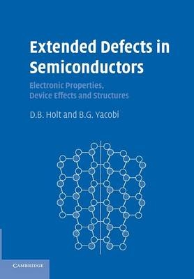 Extended Defects in Semiconductors - D. B. Holt, B. G. Yacobi