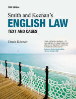 Smith and Keenan's English Law - Denis Keenan