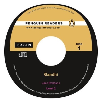 PLPR2:Gandhi Bk/CD Pack - Jane Rollason