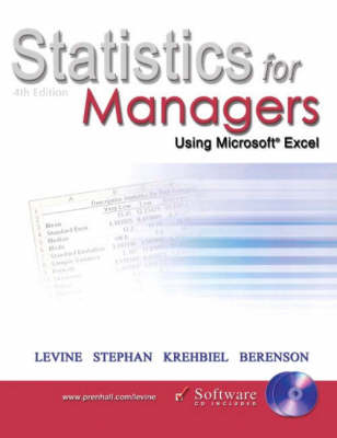 Online Course Pack: Statistics for Managers Using Microsoft Excel and Student CD Package :(International Edition) with Blackboard Access Card - David M. Levine, Mark L. Berenson, David Stephan, Timothy C. Krehbiel