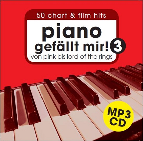 Piano gefällt mir! 3 MP3-Begleit-CD - 