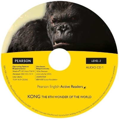 Level 2: Kong the Eighth Wonder of the World Book & CD Pack - Coleen Veness