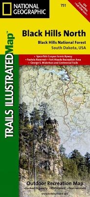 Black Hills National Forest, Northeast - National Geographic Maps