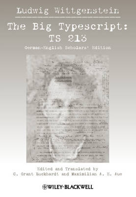 The Big Typescript - Ludwig Wittgenstein