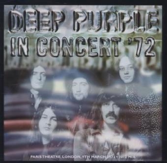 In Concert '72, 1 Audio-CD -  Deep Purple