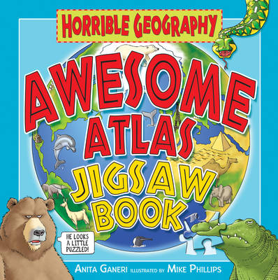 Awesome Atlas Jigsaw Book - Anita Ganeri