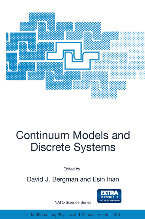 Continuum Models and Discrete Systems - 