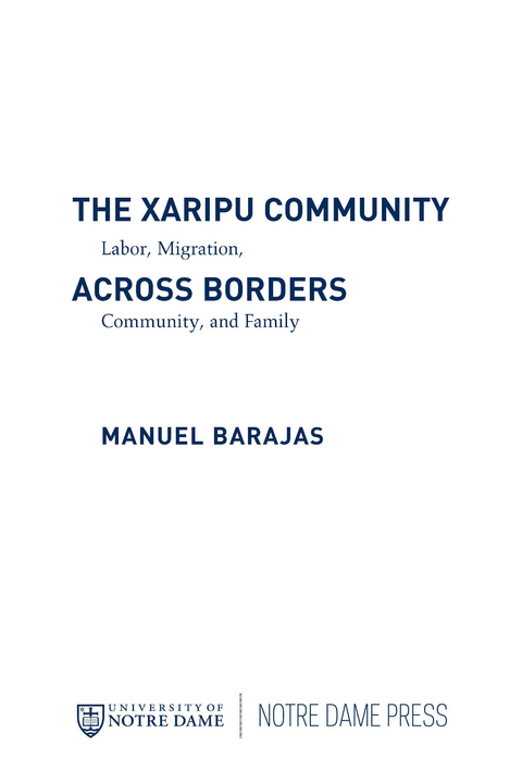 Xaripu Community across Borders -  Manuel Barajas