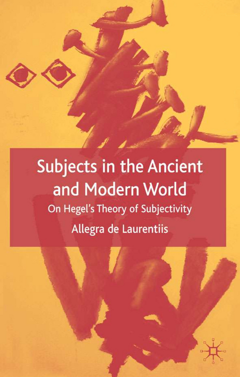 Subjects in the Ancient and Modern World - Professor Allegra de Laurentiis