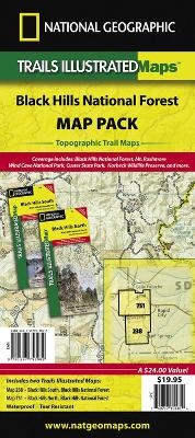 Black Hills National Forest, Map Pack Bundle - National Geographic Maps