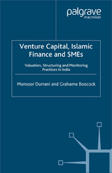 Venture Capital, Islamic Finance and SMEs - M. Durrani, G. Boocock