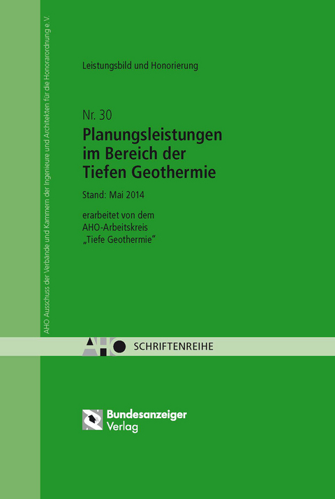 Planungsleistungen im Bereich der Tiefen Geothermie