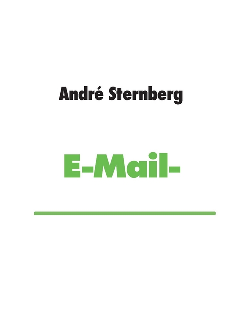 E-Mail-Marketing -  André Sternberg