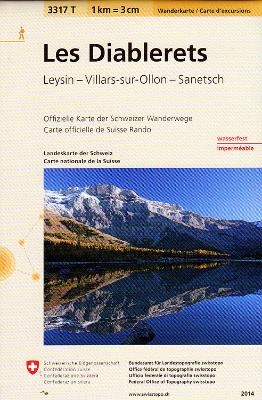 3317T Les Diablerets Carte d'excursions